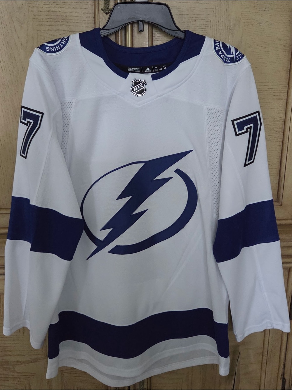 Adidas Hockey Tampa Bay Lightning HEDMAN Jersey #77